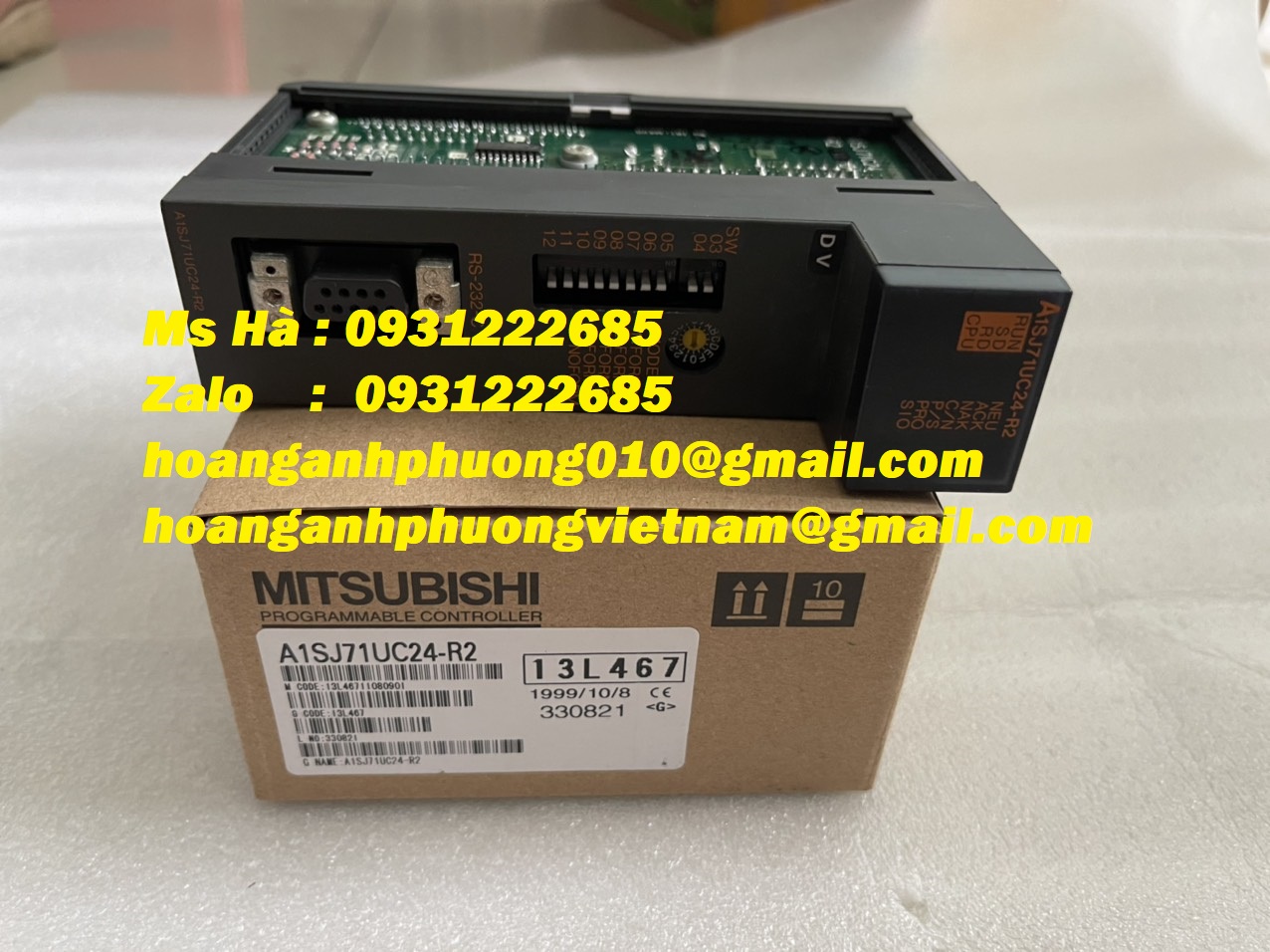 Module giao tiếp A1SJ71UC24-R2 mitsubishi sử dụng cổng RS‑232C
